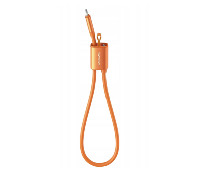 Kabel USAMS Kabel 60W USB-C do USB-C handstrap 30cm pomarańczowy